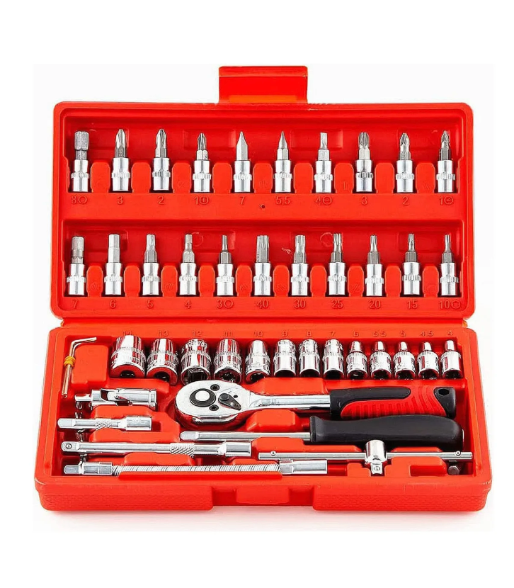Set De Juego De Herramientas De 46 Pcs